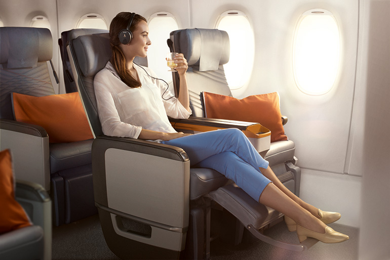 Singapore Airline Premium Economy