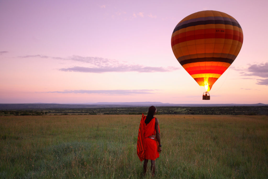  Balloon Safari, Mara Bushtops, Kenya