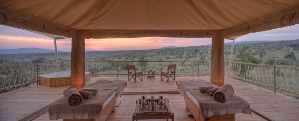 The Amani Spa at Mara Bushtops Camp, Kenya