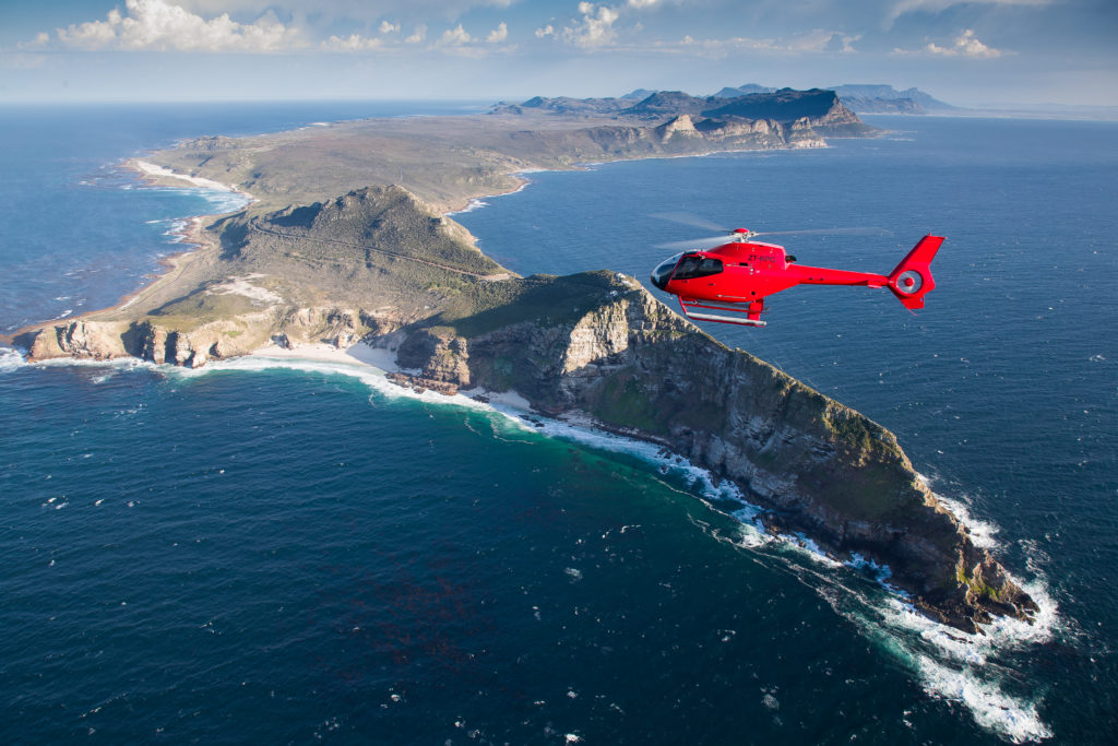 Three bays helicopter tour, Cape Town