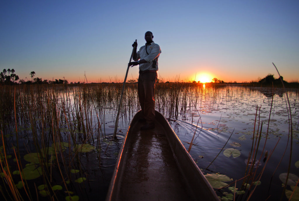 Mokoro, Okavango Delta, Botswana