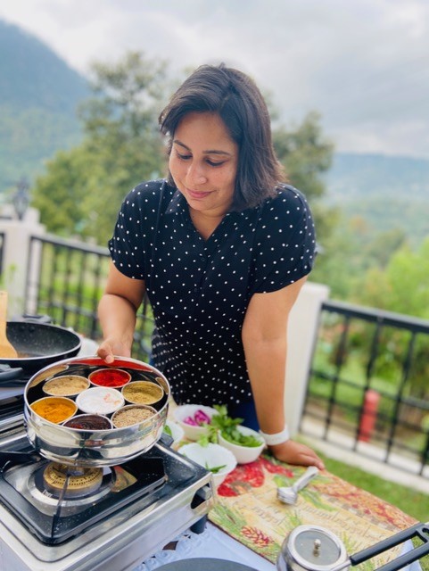 Neha Gupta, chef at Saffron Palate